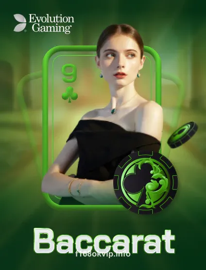 Hình ảnh trò chơi Evolution Baccarat Portrait tại f168okvip